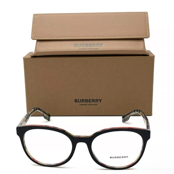 BURBERRY BE2315 3038 Black  / Demo Lens 52 Eyeglasses - Picture 2 of 5